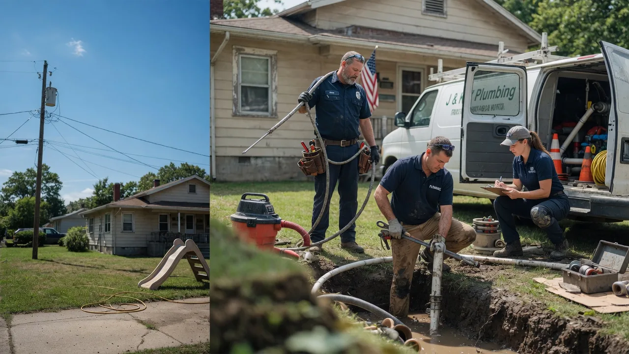 Drain Cleaning in Collyer, KS near me